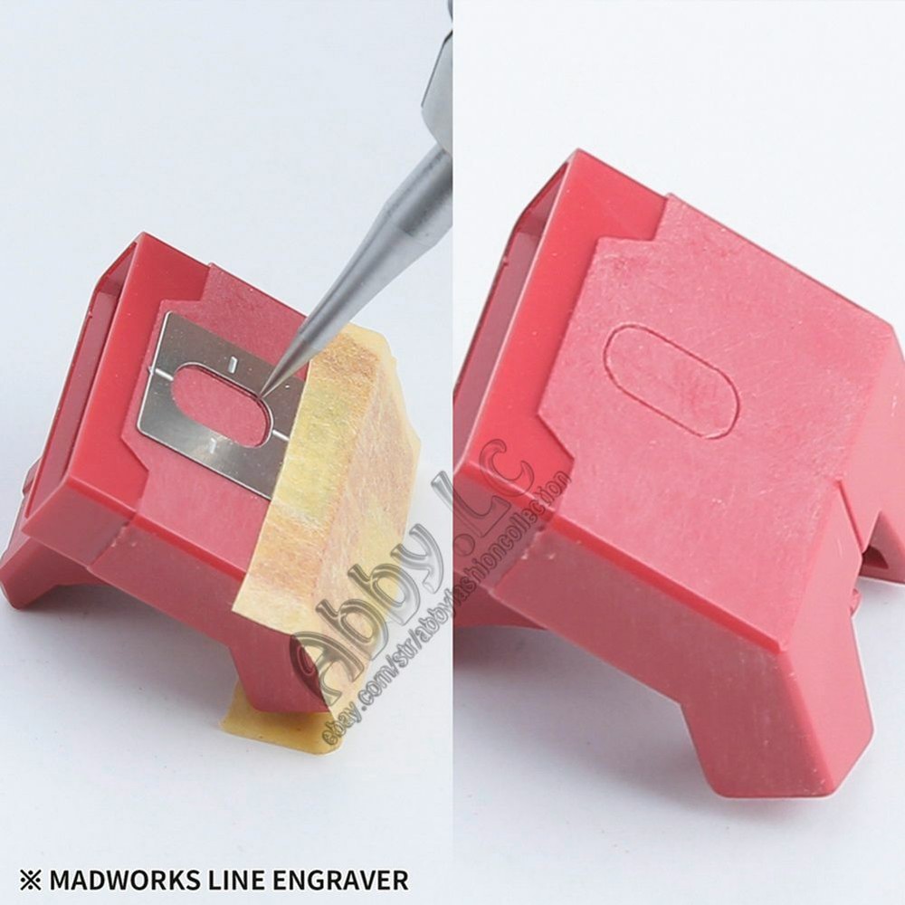 MADWORKS Model Scriber Craft Chisel Tools Tungsten Line Engaver without handle