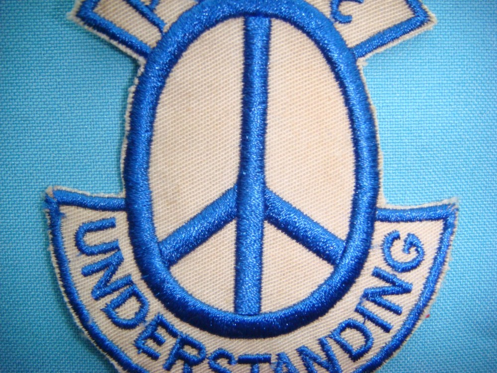 PATCH US AIR FORCE " PEACE UNDERSTANDING "
