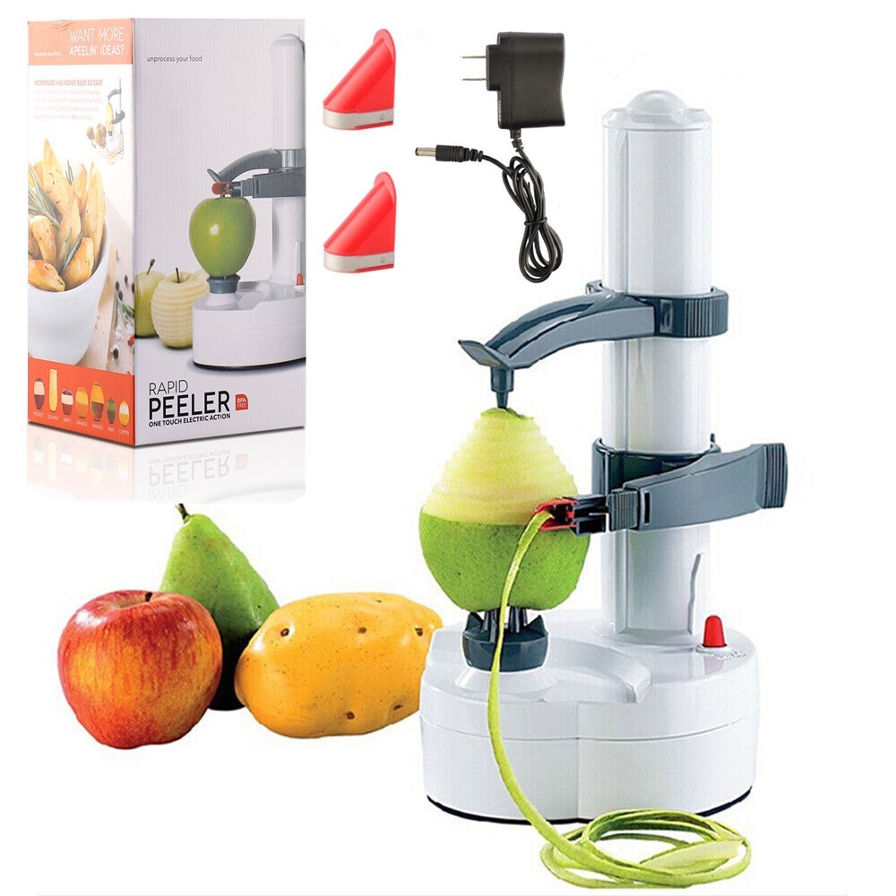 Electric Automatic Peeler Potato Fruit Vegetables Peeling Machine Rotate Peeler