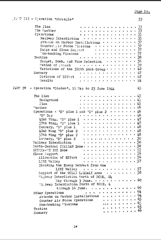 141 Page 12th AAF B-25 Medium Bomber Operations Jan - Aug 1944 Study on Data CD