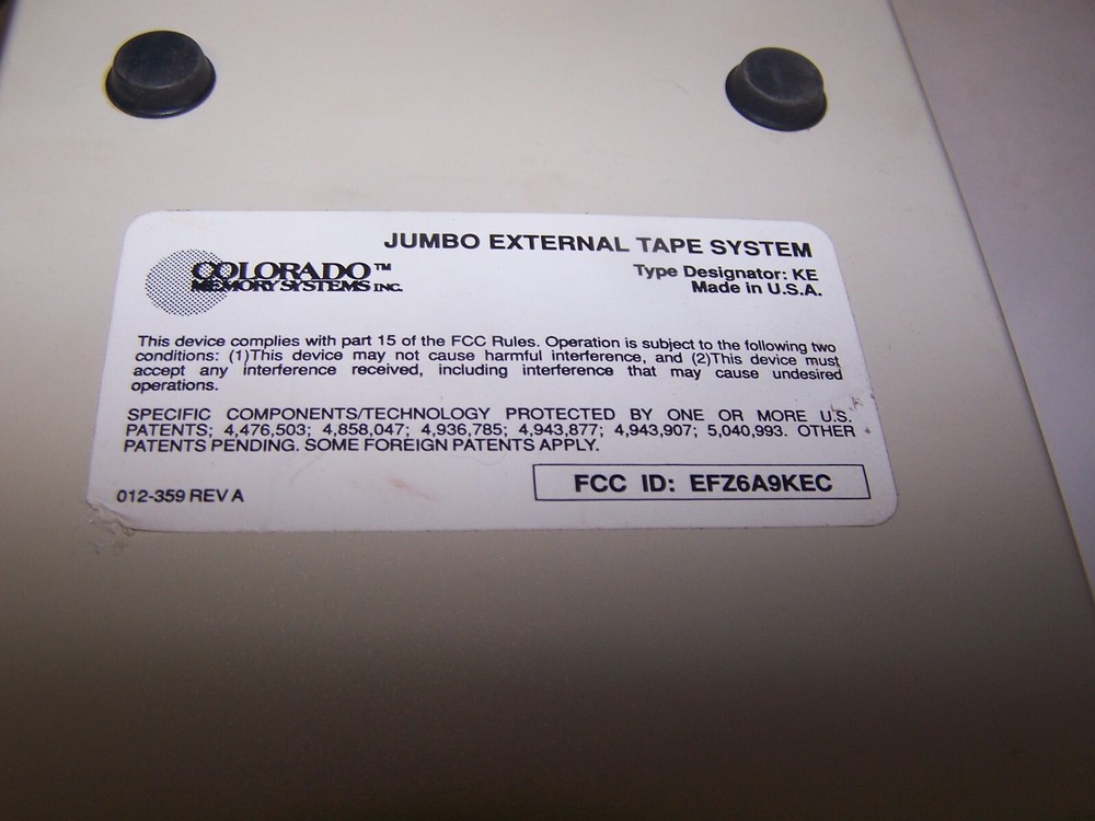 Colorado Systems Jumbo External Tape System