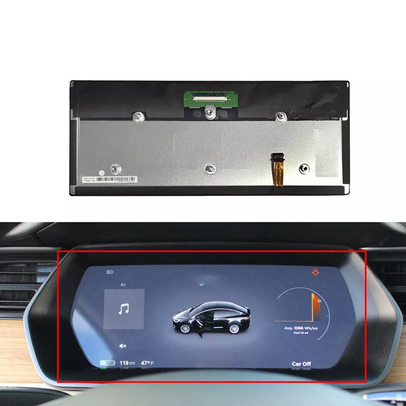 LCD Display Replacement For Tesla Model S/S2/X GEN 2 Digital Instrument Cluster