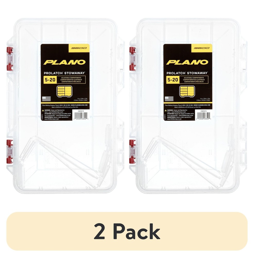 (2 pack) Plano Medium Pro-Latch Organizer,	Create Bulk Storage Space