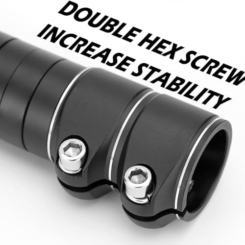 Bike Stem Riser - 3 Pack - Adjustable Height Bike Fork Stem Extender,