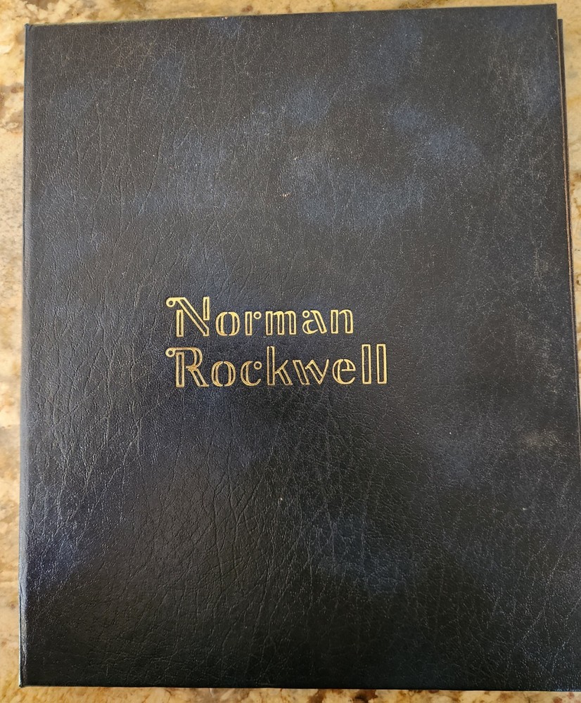 1981 Norman Rockwell Classics Postal Commemorative Stamps Collection Rwanda