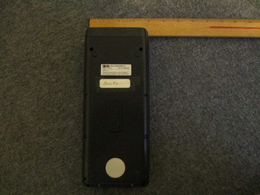 VINTAGE TDS-500 SURVEYING FIELD COMPUTER TRIPOD DATA SYSTEMS-POWERS UP/UNTESTED