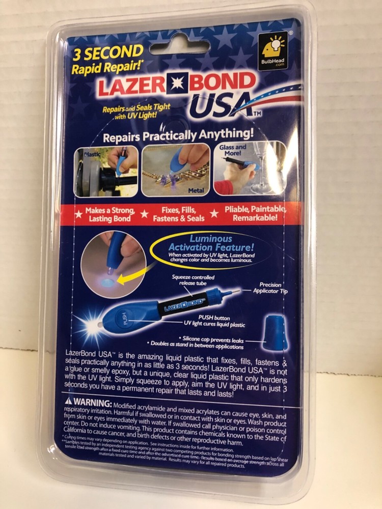 Lazor bond 3 second rapid repair