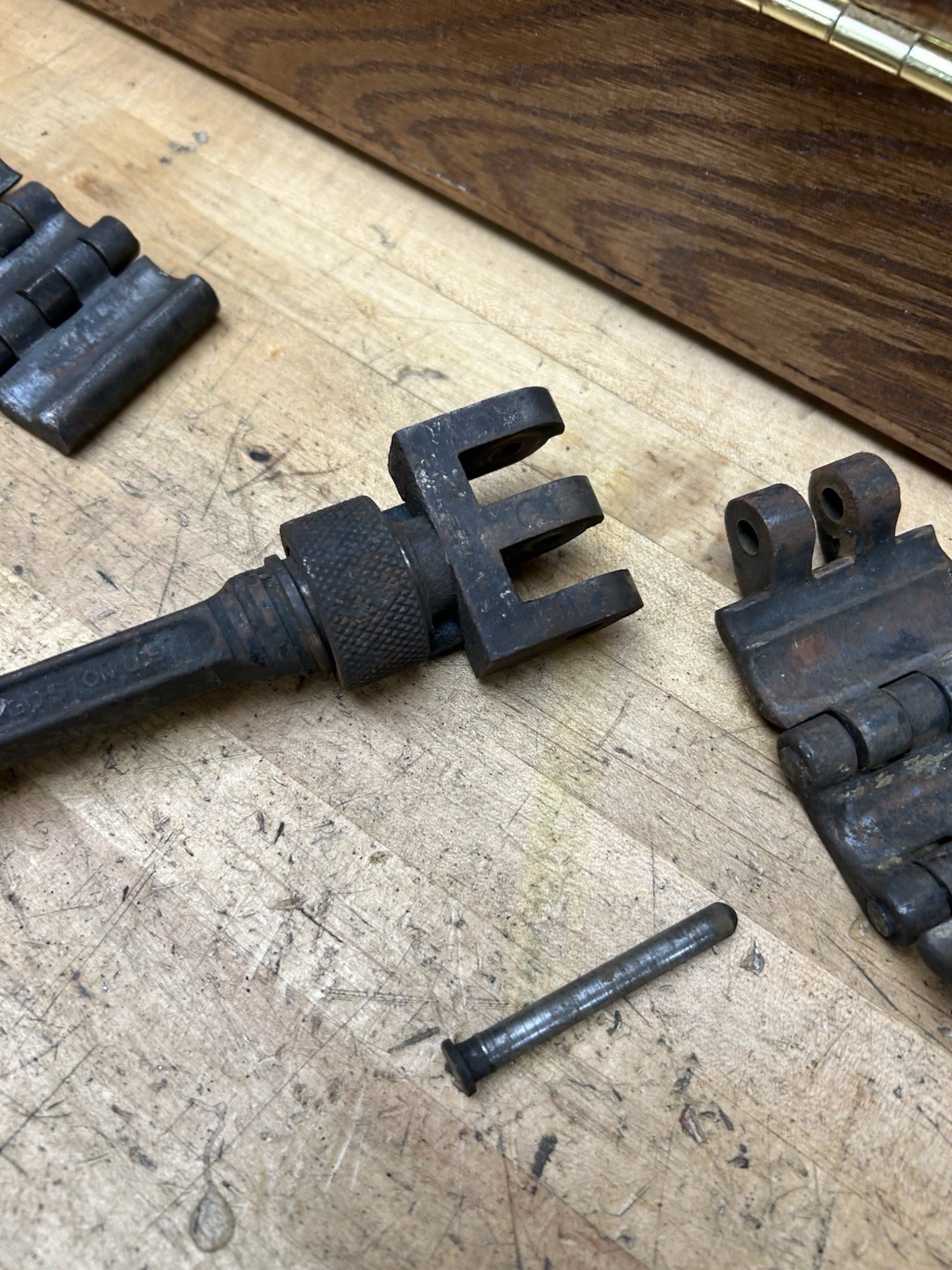 Antique Walworth Parmalee No. 1 Pipe Wrench With 4 Heads, RARE, Pat. 1907, USA