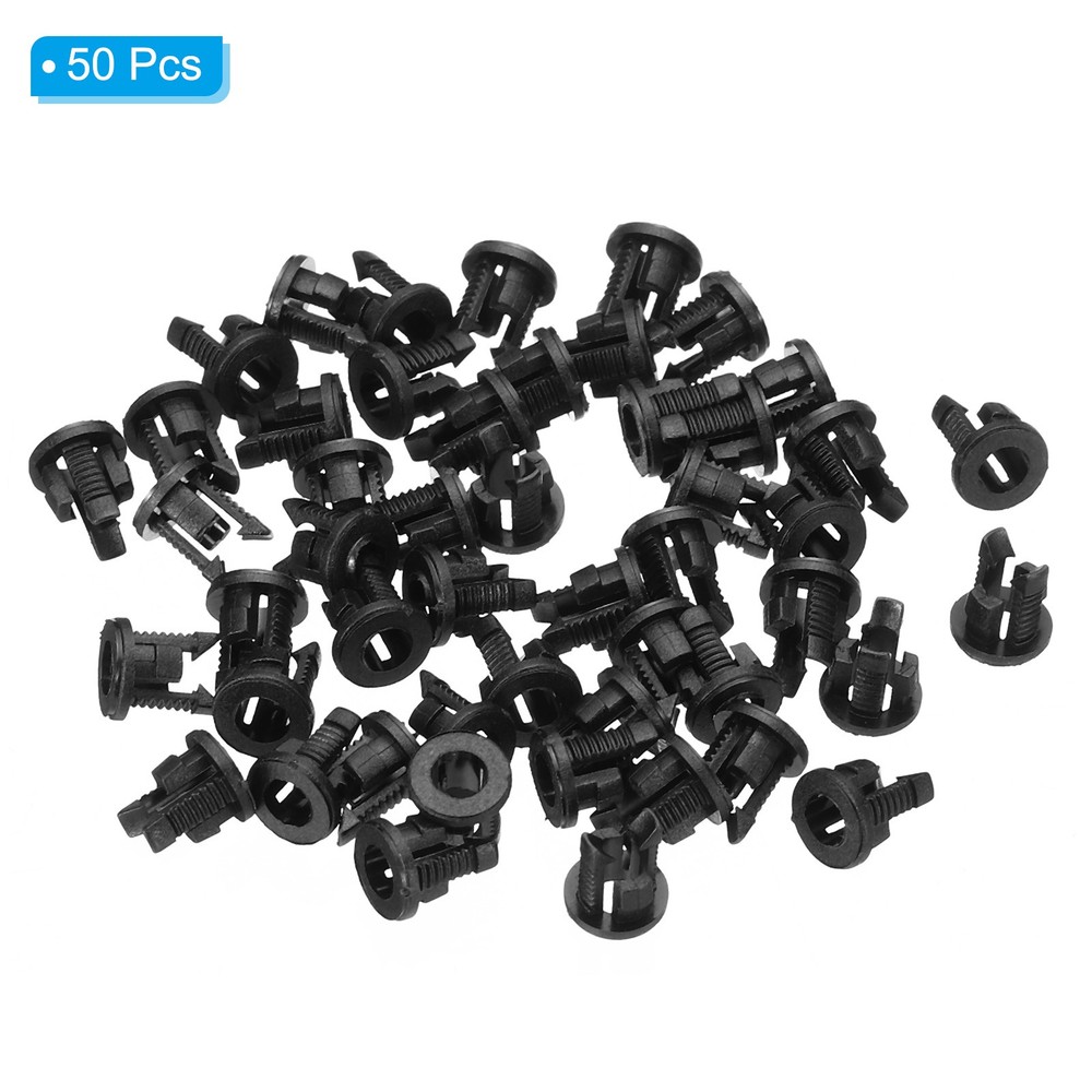 50pcs 3mm Light Emitting Diode Holder Clip Bulb Socket Panel LED Holders