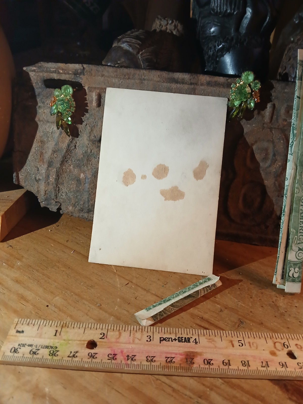 Antique African American *COLORED MILITARY FEMALE *