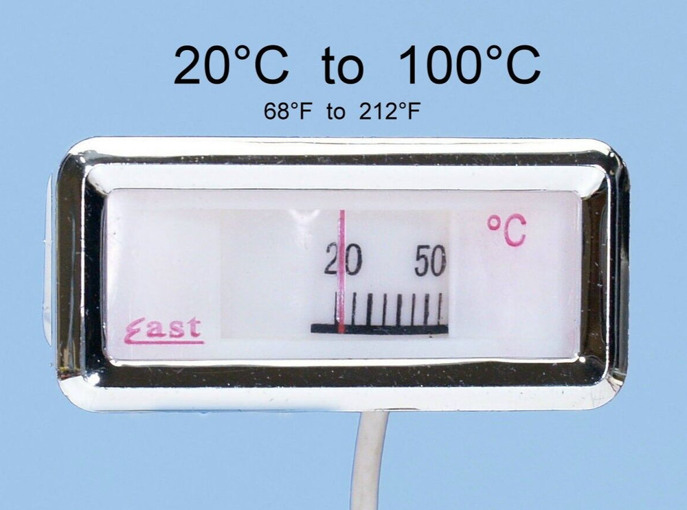Celsius temperature analog panel indicator meter  20 to 100 °C EAST