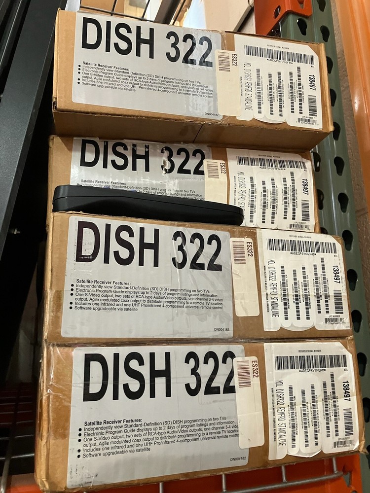 DISH Network 322 TV Receiver w Remotes