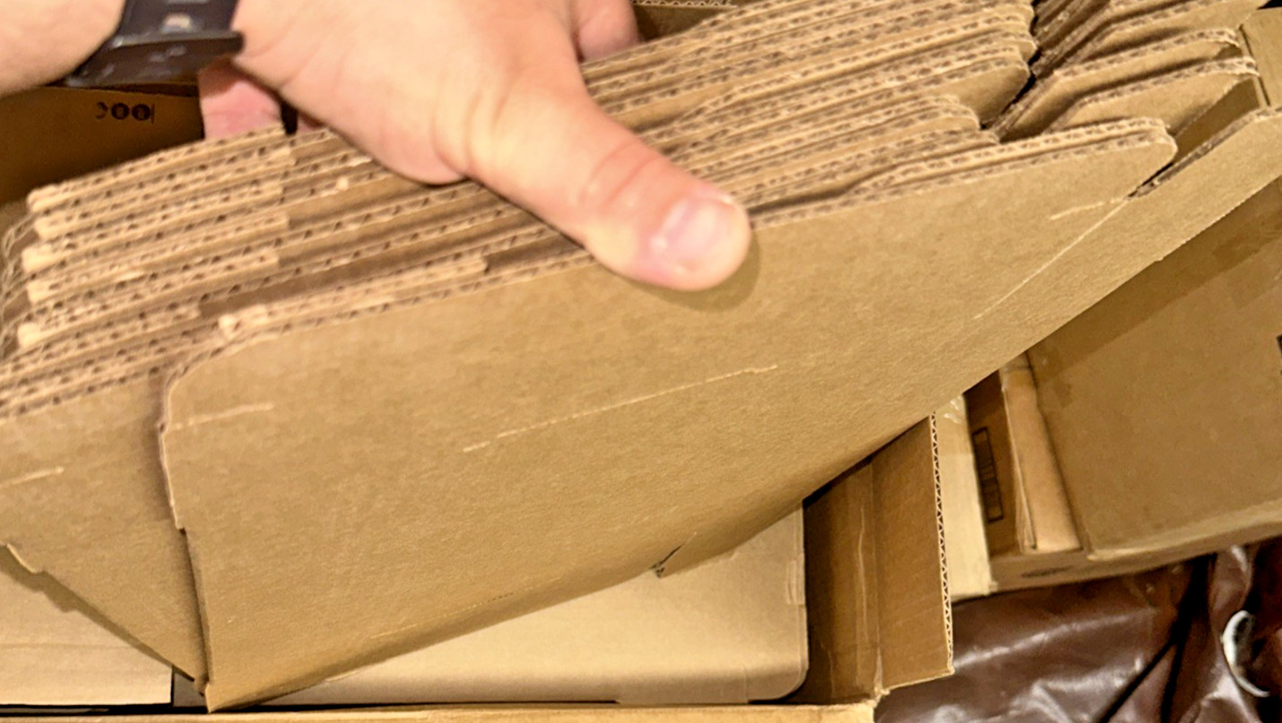 50 Pieces 10" x 3" x 12.5" Corrugated Security Mailer Shipping Box