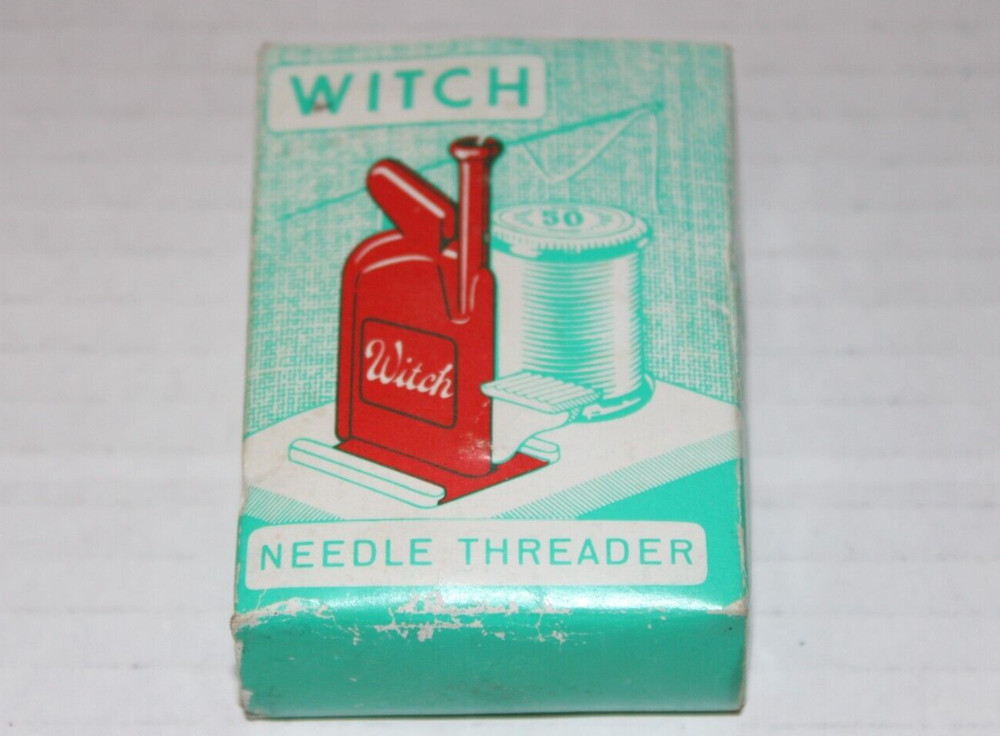 Vintage Witch Automatic Needle Threader with lnstructions Made in Germany - NOS