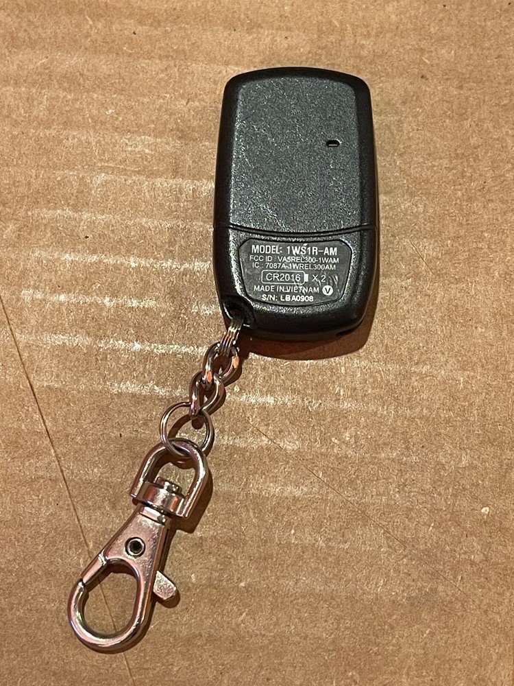 Compustar AP 1 Button Remote Start Security Keyfob Transmitter VA5REL300-1WAM