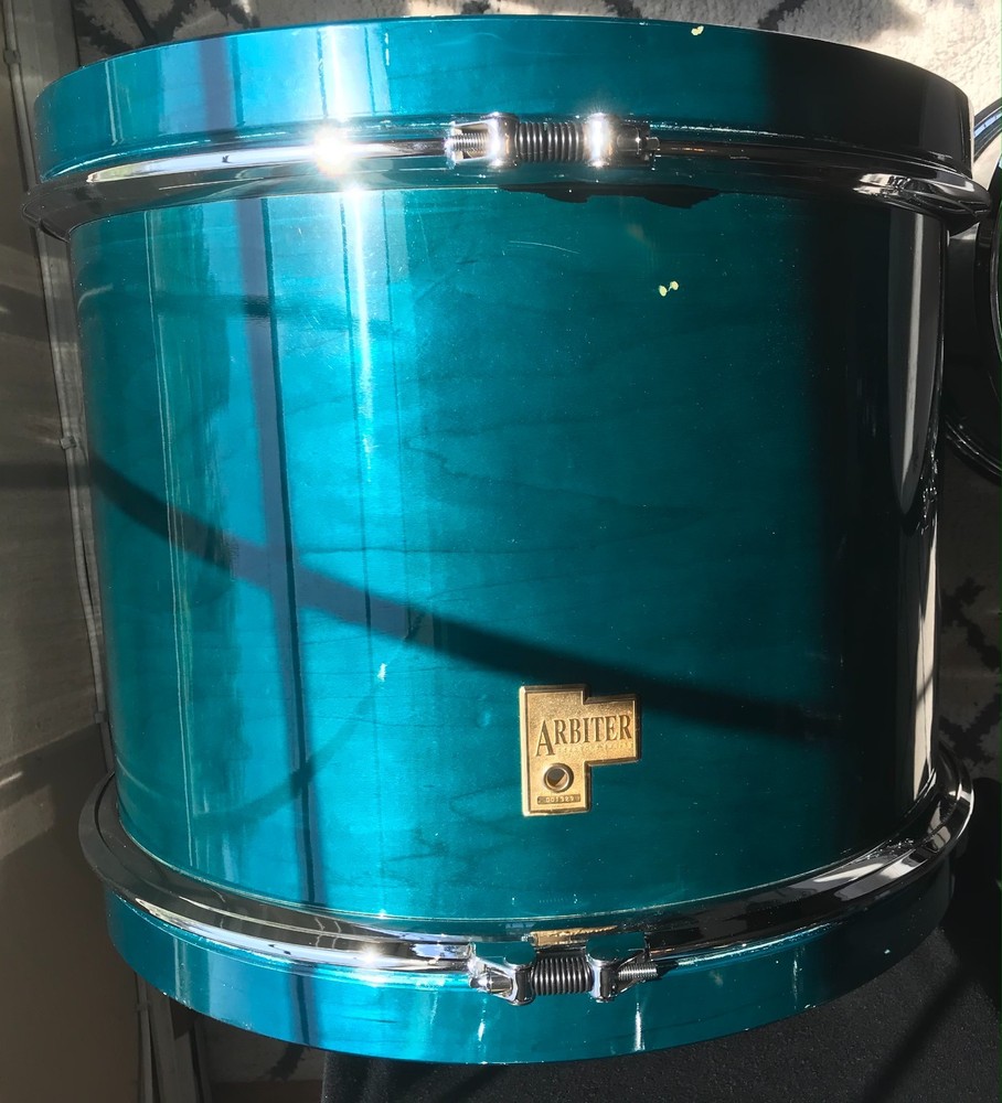Arbiter AT ‘Advanced Tuning’ Teal Blue Drum Kit