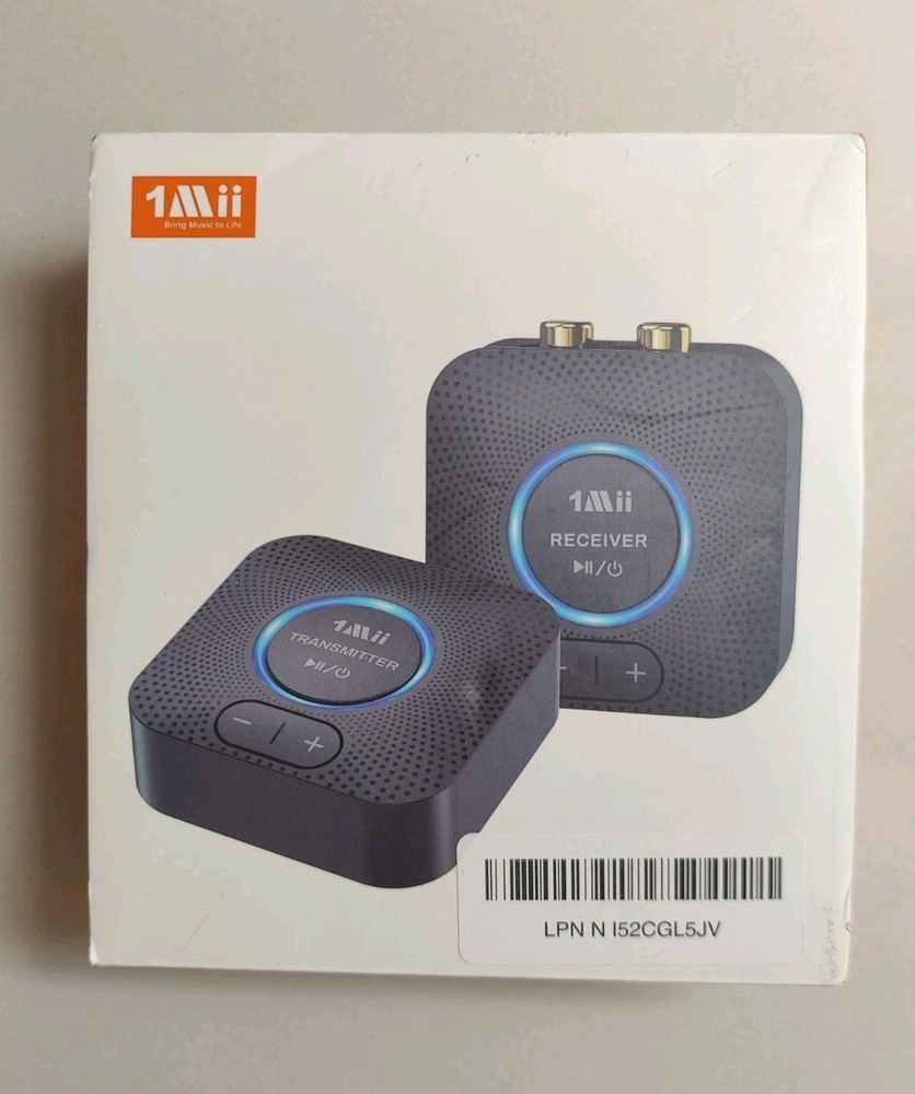 1Mii B06Set 2.4GHz Wireless Audio Transmitter Receiver Set 260ft Long Range