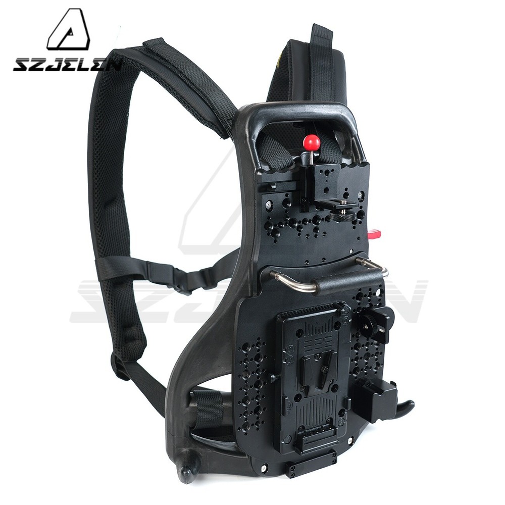 Camera V-mount/B-mount Battery backpack XLR Power Output Handle Fixing Plate