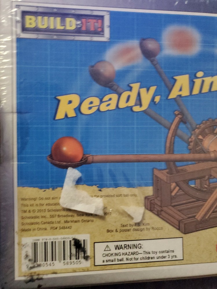 Scholastic Pumpkin Chuckin Kit Catapult Game