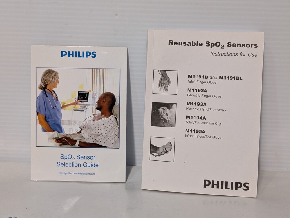 Philips M1192A Pediatric Soft SpO2 Sensor Original w/ Packing