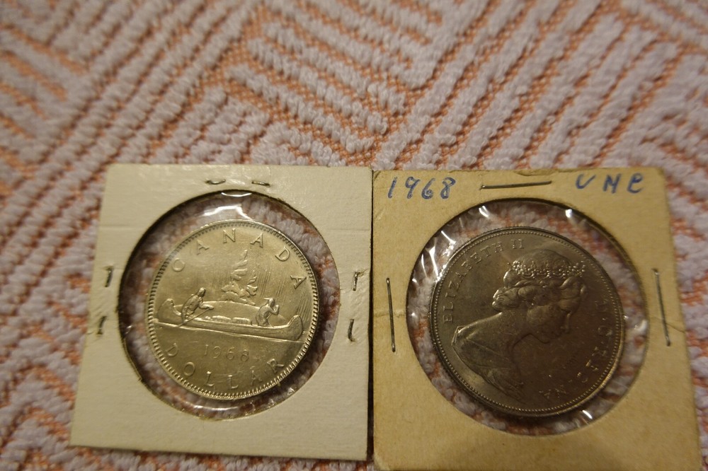 1968 Canada Silver Dollar BU/Prooflike