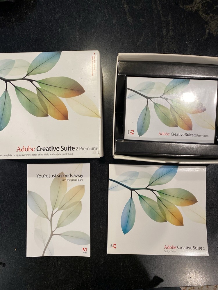 Adobe Creative Suite 2 Premium Education for Mac - Complete 6 Disc Set