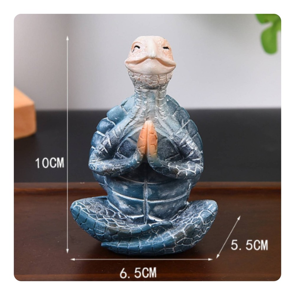 Meditating Statue Calming Atmosphere Meditation Decor Creative Design