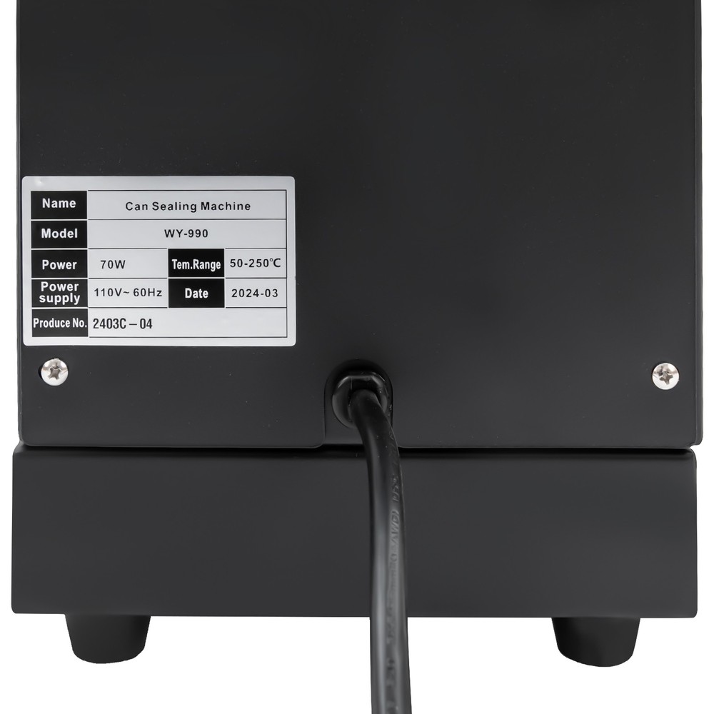 Electric Manual Automatic Can Sealer Machine with Ergonomic Handle