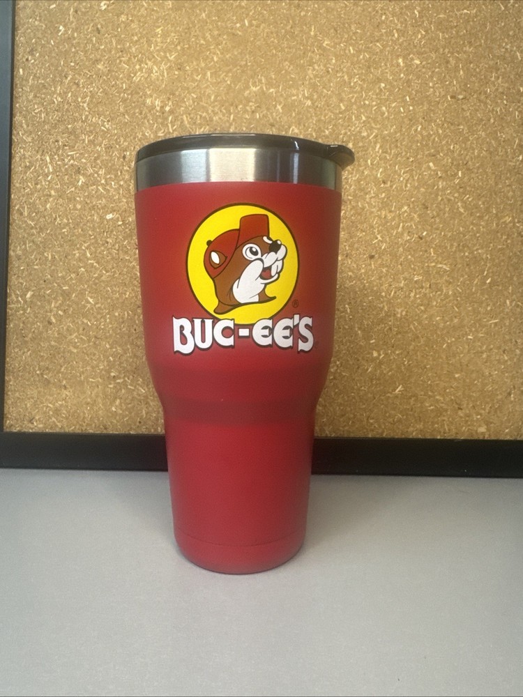 Buc-ees Tumbler 30 Oz Red