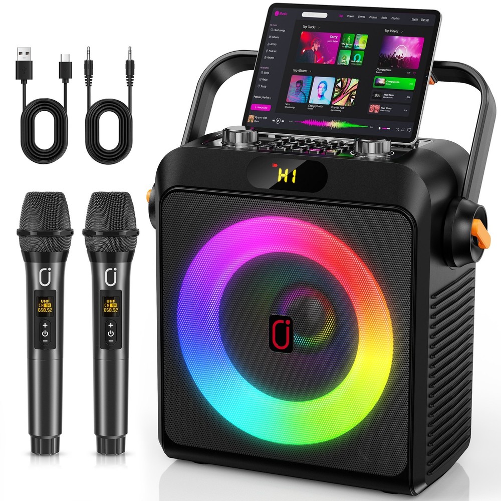 Karaoke Machine Bluetooth Karaoke Systems Multi Connected PA System For Party