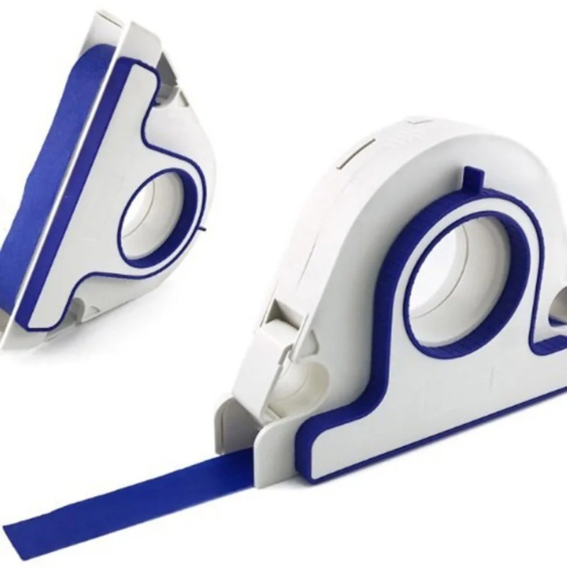 Painter Masking Tape Applicator with Corner Attachment for Window Door Frames