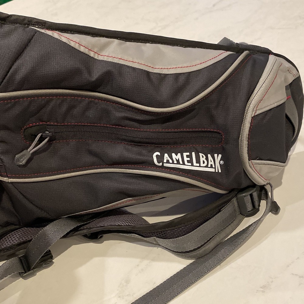 CAMELBAK Classic Hydration Backpack Small Black/Gray Red Trim Small No Bladder