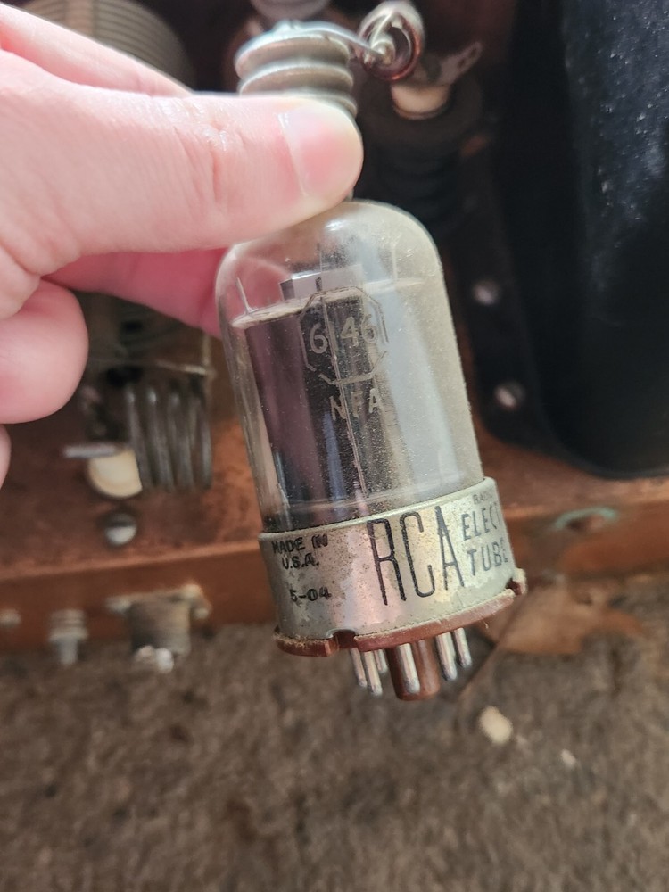 Vintage Heathkit DX-100 AM CW Ham Transmitter For Parts