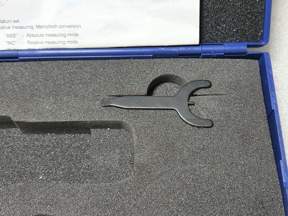 Fowler 54-860-275-0 Electronic IP54 Inside Micrometer, Range 0.2"-1.2" ☆Nice☆