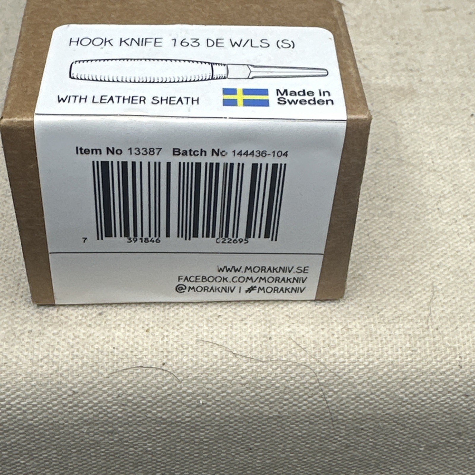 Mora Carving 163S Double Edge Stainless Steel # 13387