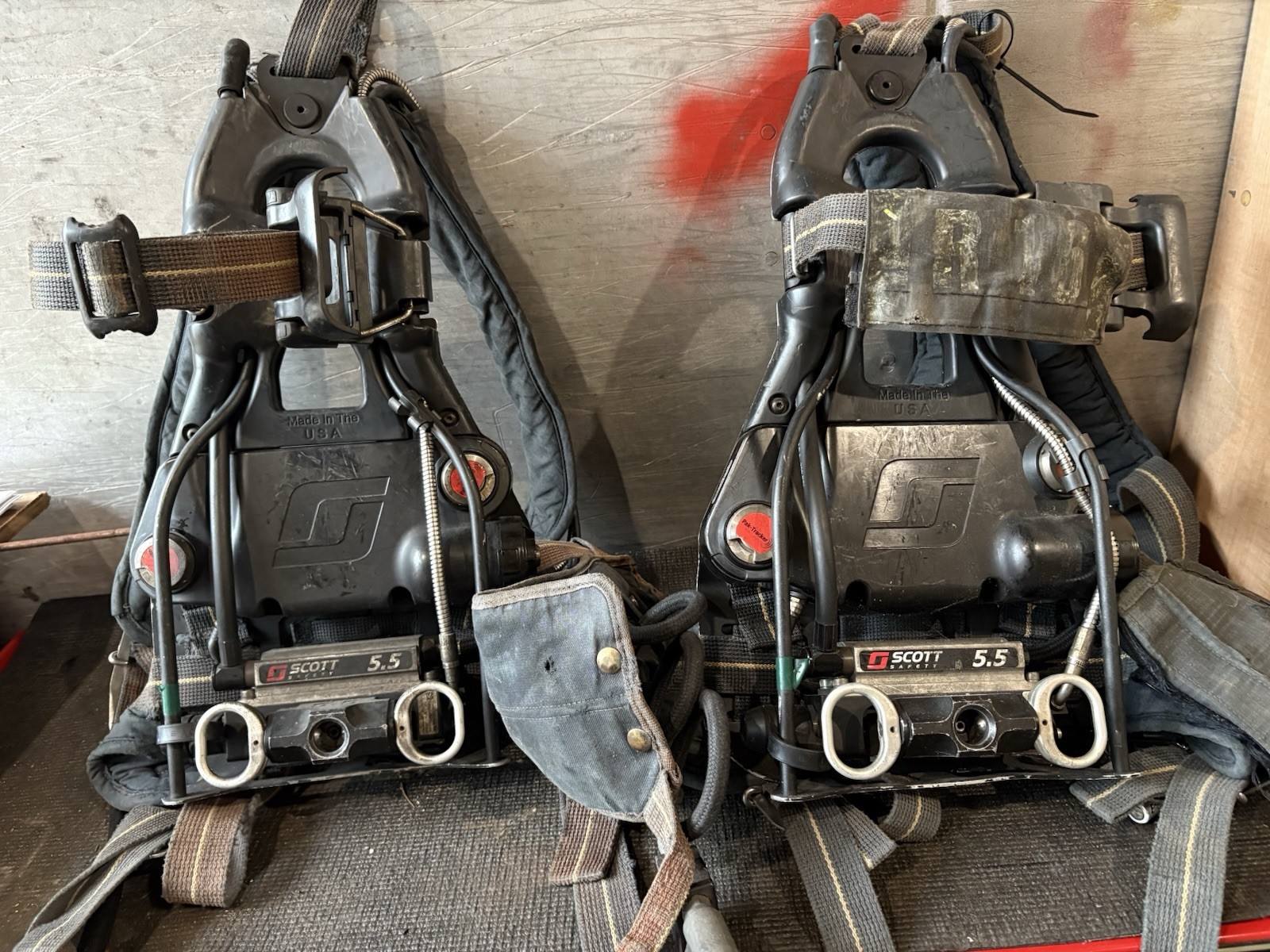 Scott 5.5 Firefighter SCBA Air-Pak X3 w/ Regulator 2014 Maint 2023