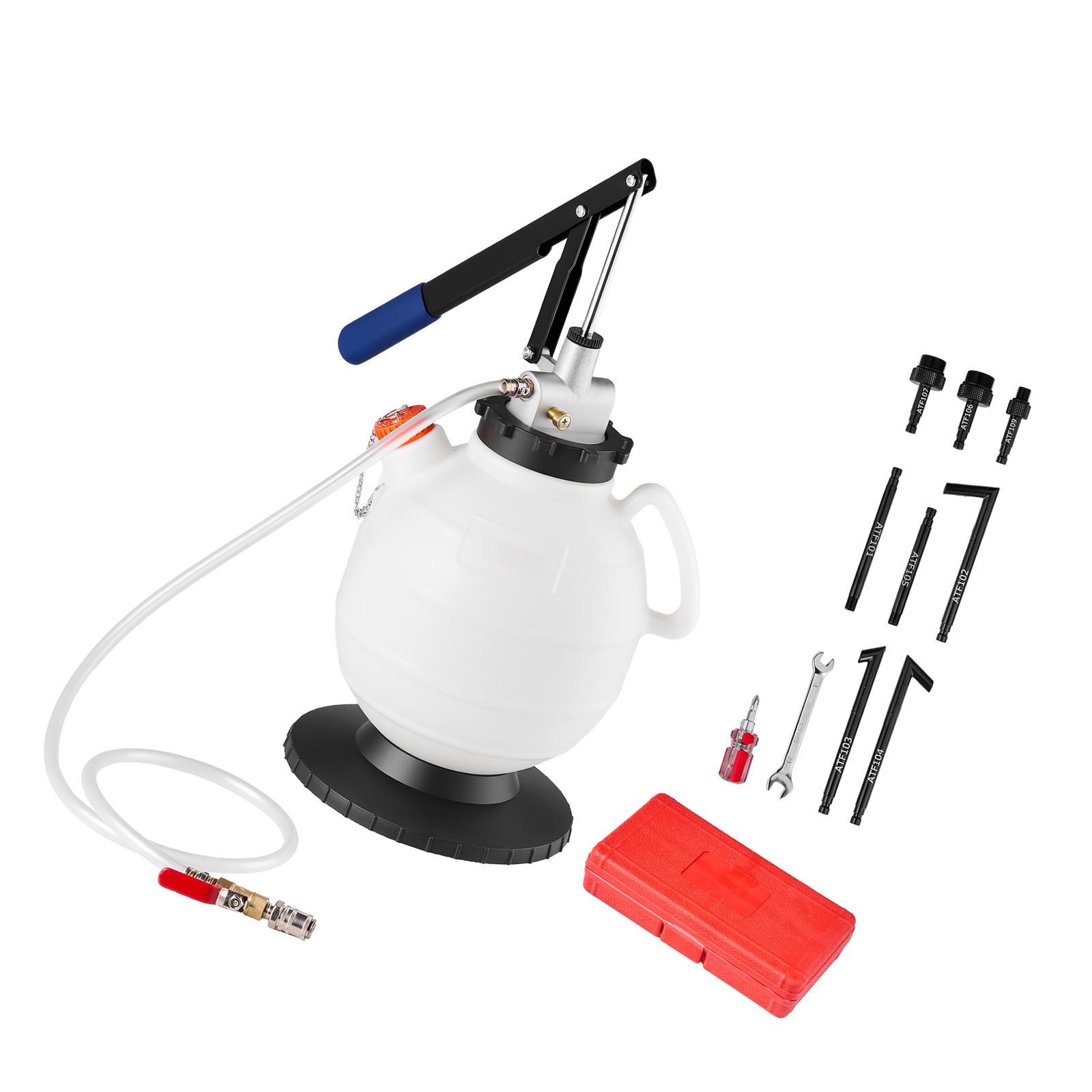 Uimoso Manual Transmission Fluid Pump 1.98 Gal ATF Refill Kit for Fluid Transfer