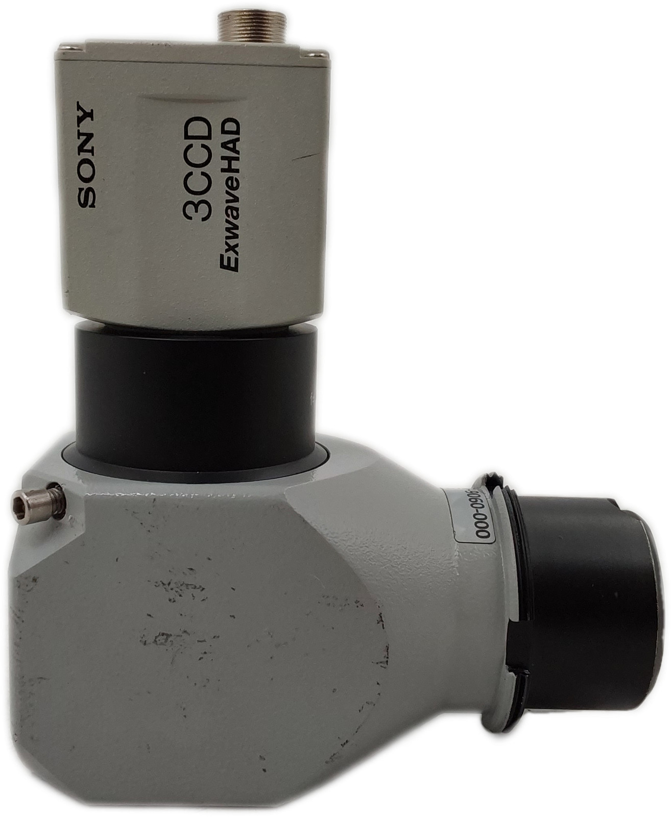 Carl Zeiss F=60 Camera Adapter Component W/ Sony 3CCD ExwaveHAD 102691 Camera