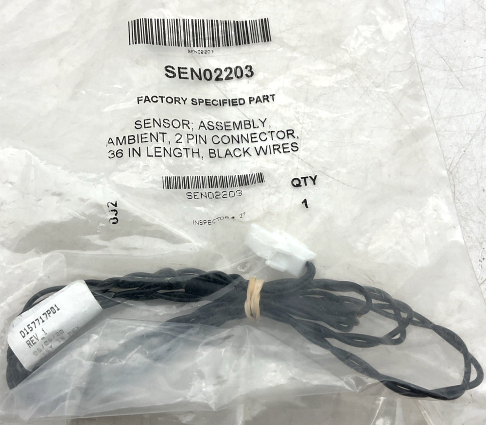 Trane SEN02203 1/2" Sensor Assembly Ambient Air Temperature Sensor Assembly