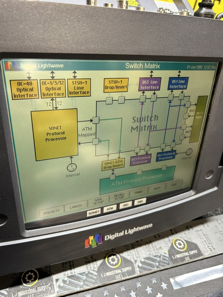 DIGITAL LIGHTWAVE ASA-PKG-OC3cA Network Info Test PC_CLEAN UNIT!_FAST SHIPPING!