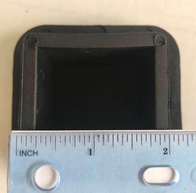 2" RAM Trailer Hitch Receiver Cover Plug