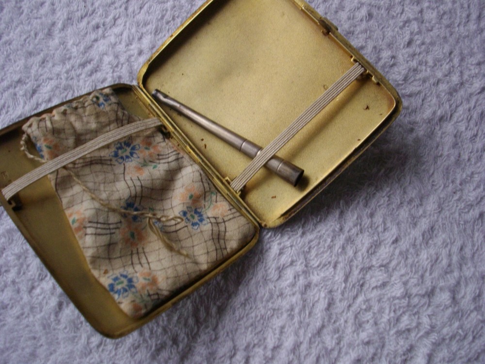 Vintage Silver Cigarette Case.Russia XIX C.