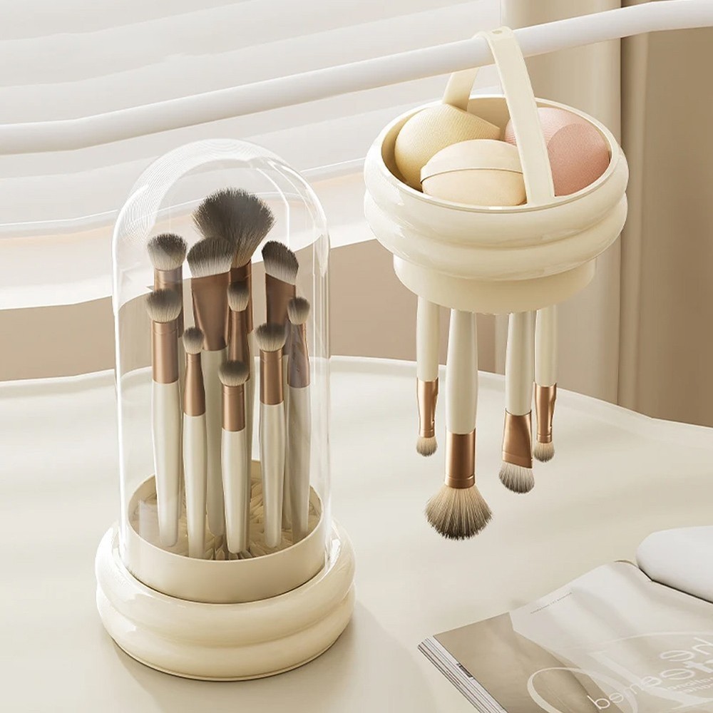 Beauty Sponge Holder Cosmetic Organizer Intuitive Design Quick Drying Function