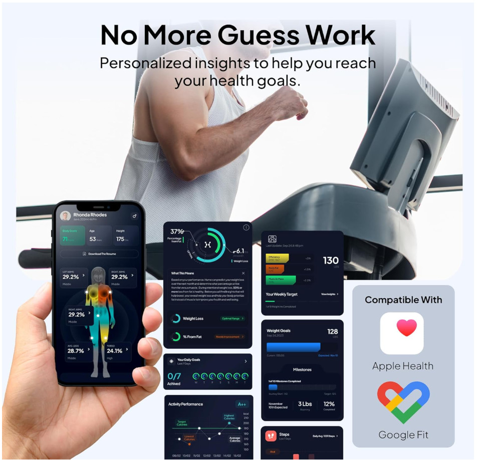 Hume Health The Body Pod at Home Body Analyzer & Scale