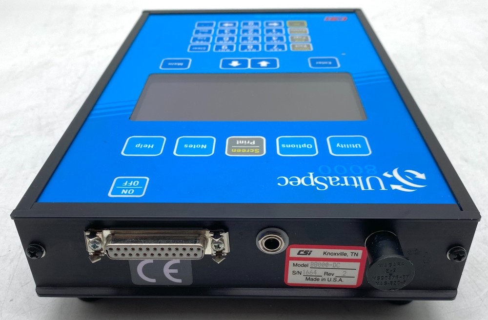 CSI ULTRASPEC 8000 LASER MACHINE ALIGNMENT ANALYZER W/ PROTECTIVE CASE REV.2