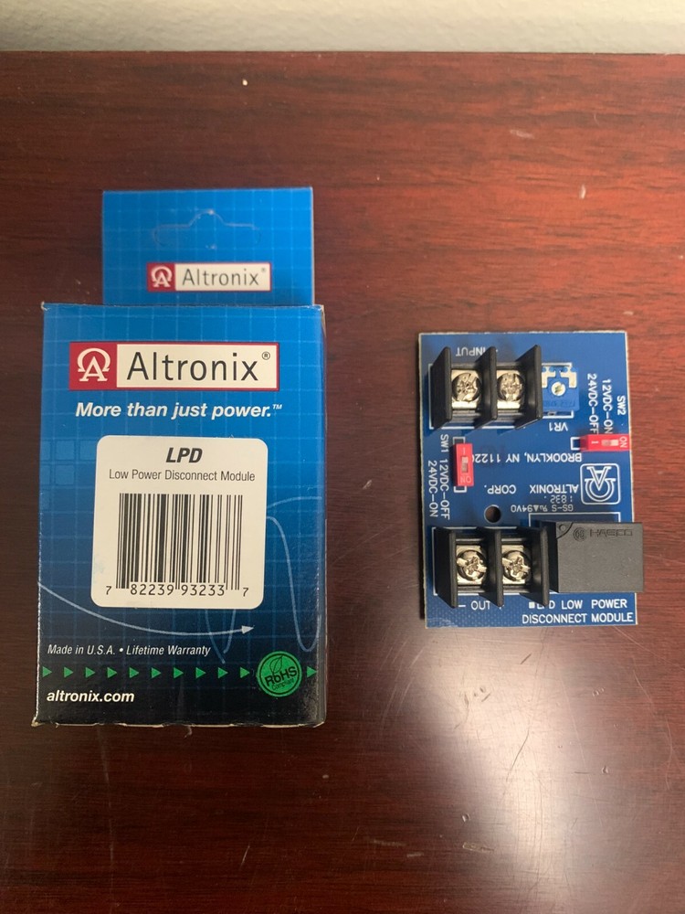 Altronix Low Power Disconnect Module