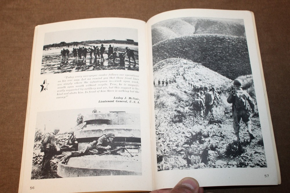 Original WW2 U.S. Army "IRTC" Infantry Training Booklet Named to GI w/Signatures