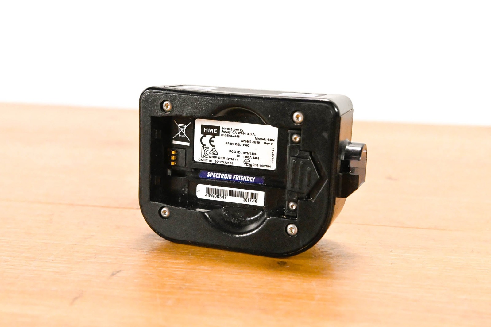 HME BP200 Wireless Beltpack CG01UFE