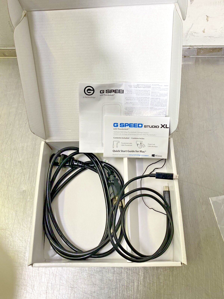 G-Technology G-Speed Studio XL 8-Bay Thunderbolt 2 RAID Array (4x3 TB HDD )
