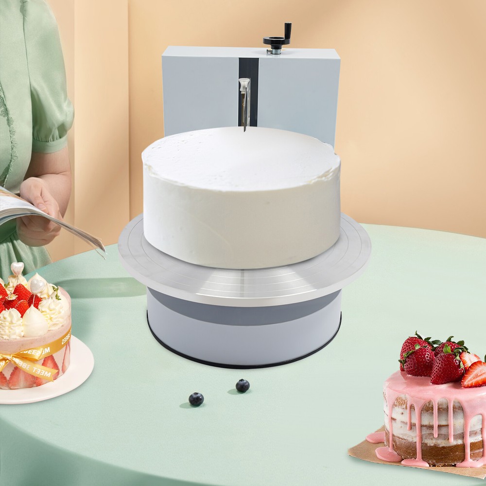 4-16" Cake Decorating Coating Machine Butter Coating Smoothing Scraping Machine